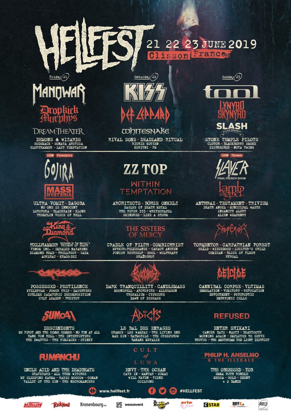 Hellfest 2019 ¡la cartelera! Abismo