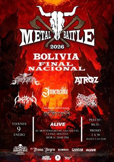 Wacken Metal Battle 2026: BOLIVIA | Final Nacional